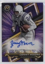 2023 Topps Composite Purple Surge Refractor /99 Lenny Moore #RA-LM Auto HOF 7r6