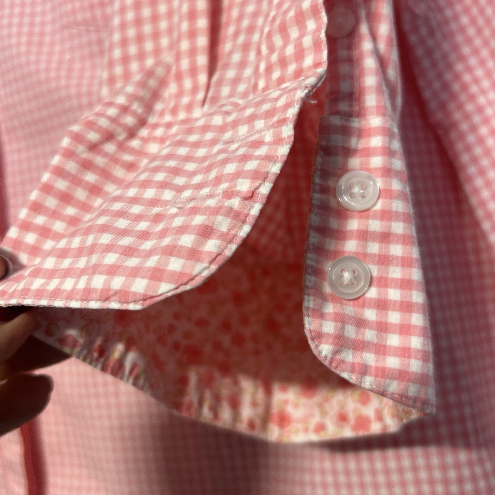 Bundle Basic Editions Women Gingham Button Up Shi… - image 8
