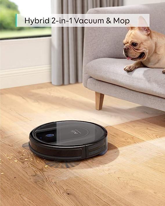 Kaba　【Anker】eufy RoboVac G10 Hybrid eufy RoboVac G10 Hybrid Robot Vacuum Cleaner with Voice
