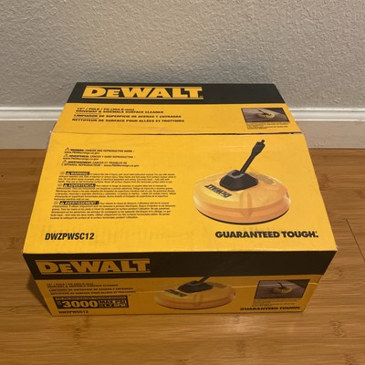 #ad DeWalt 12 in Rotating Driveway And Sidewalk Surface Cleaner Model DWZPWSC12 $24.99