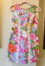 NWOT Lilly Pulitzer For Target Nosey Posey Sleeveless Shift Dress Size 2 Floral