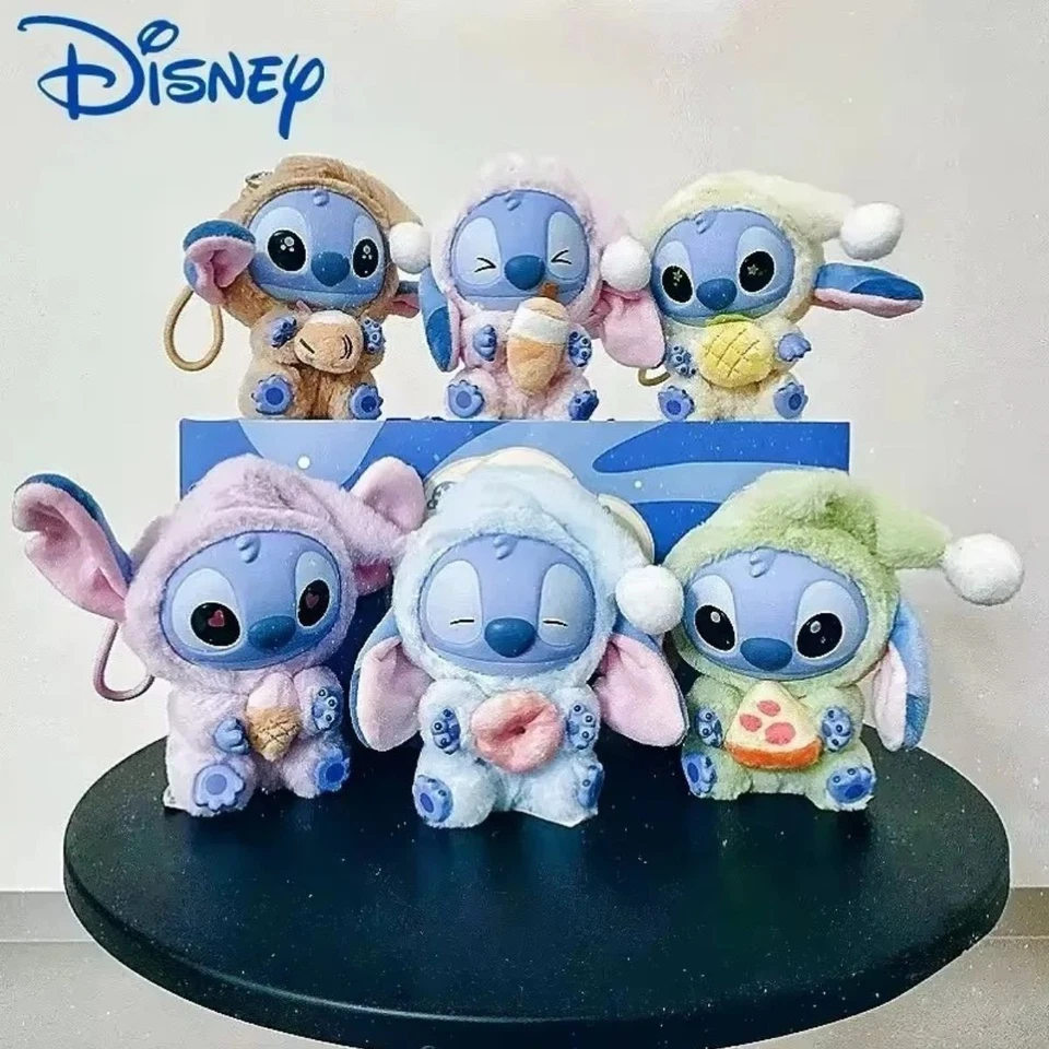 Miniso Stitch Eat Something Before Sleep Series Vinyl Figure Confirmed Blind Box - image 2 of 4