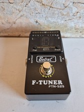 Belcat FTN-525 Chromatic Pedal Tuner,Black, 110mm(L)* 60mm(W)* 50mm(H)