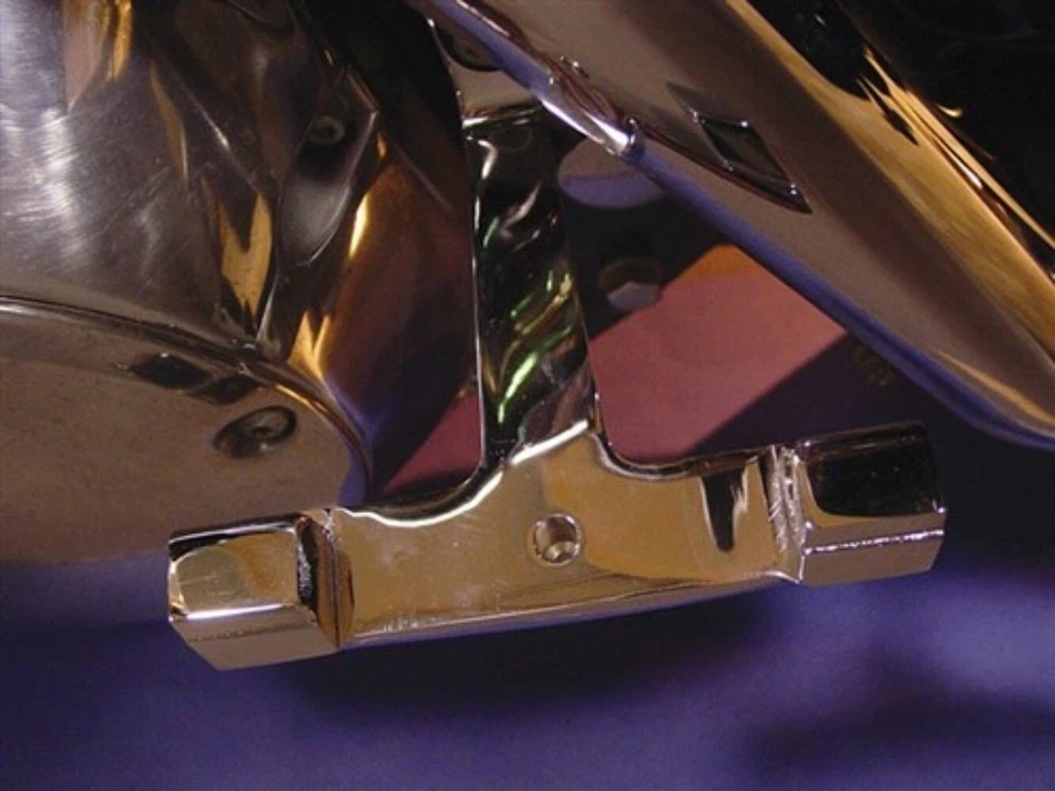 Suportes de montagem de piso de passageiros cromados V-Twin 27-0561 para turismo 93-08 - Imagem 4 de 4