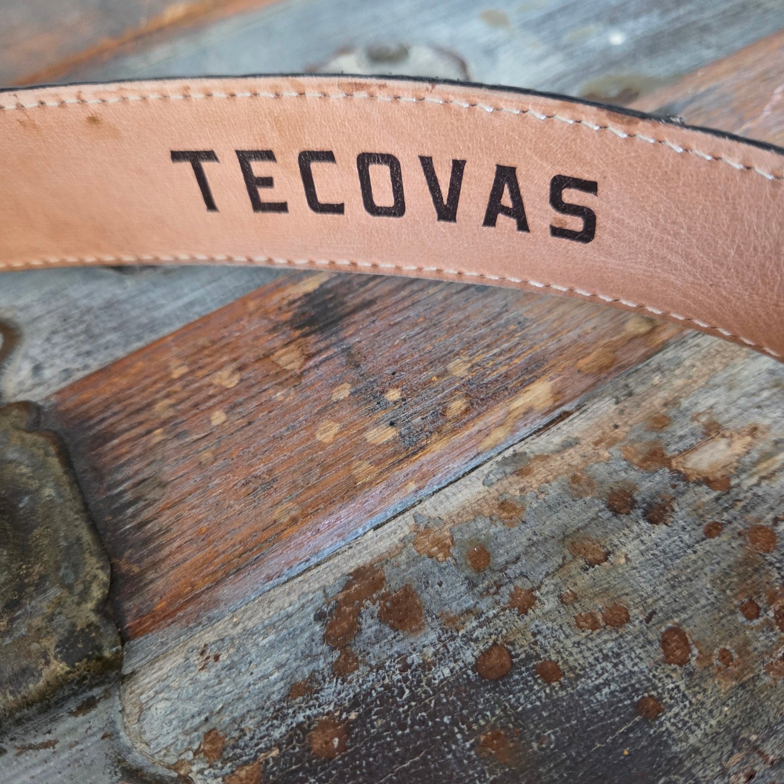 Tecovas Exotic Brown Tan Python Snakeskin Leather… - image 11