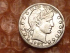 1903 Barber Silver Quarter Has Liberty #1