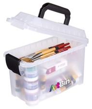 6815AG Mini Sidekick Carrying Case, Portable Art  Craft Organizer with Handl...