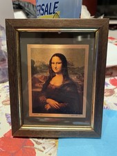 Quadretto dipinto su rame con cornice in legno E Profilo D’orato 12x15cm