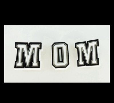 Cute Shoe Charms Mom Letters Shoe Jewelry Charm Wife Mother Trendy Shoes Stylish