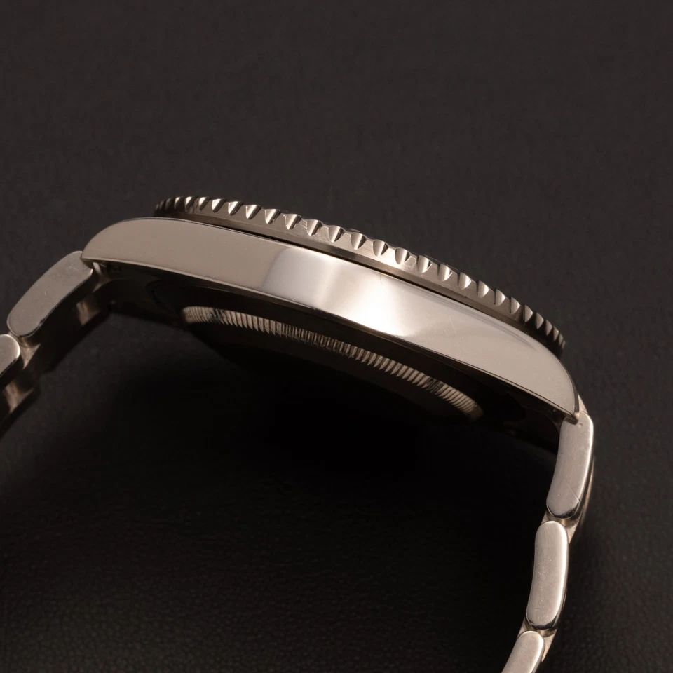 Rolex Submariner Date Diamond Dial 116619 "Smurf" 18K White Gold 40mm Watch - Image 4 of 4