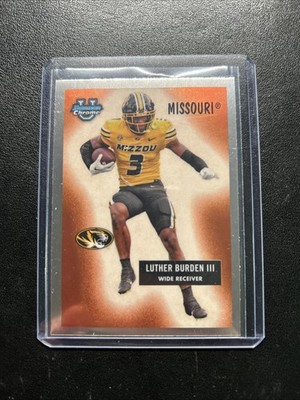 Luther Burden III - 2024 Bowman University Chrome #55B-1 1955 Bowman