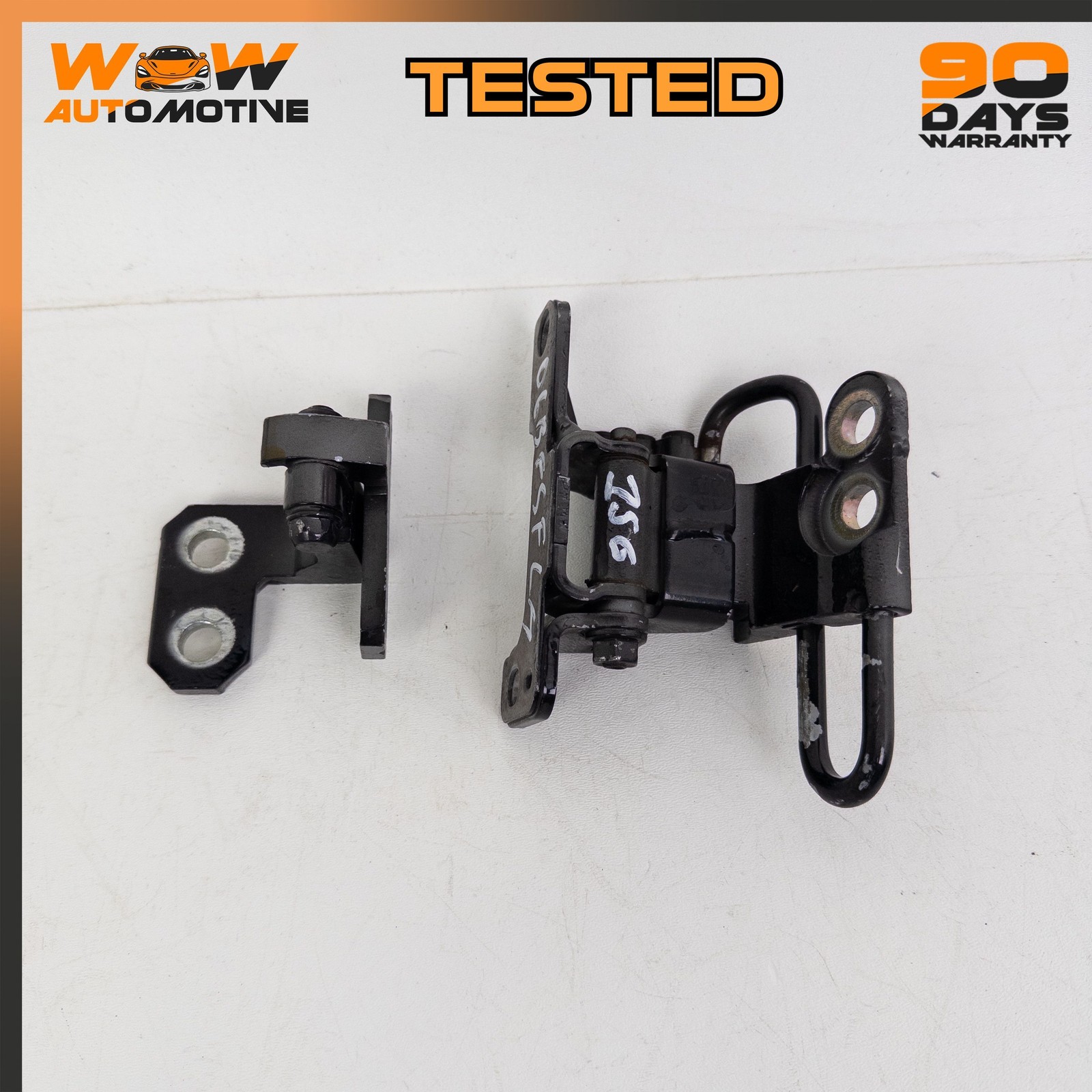 06-13 BENTLEY CONTINENTAL FLYING SPUR FRONT LEFT LOWER UPPER DOOR HINGE OEM