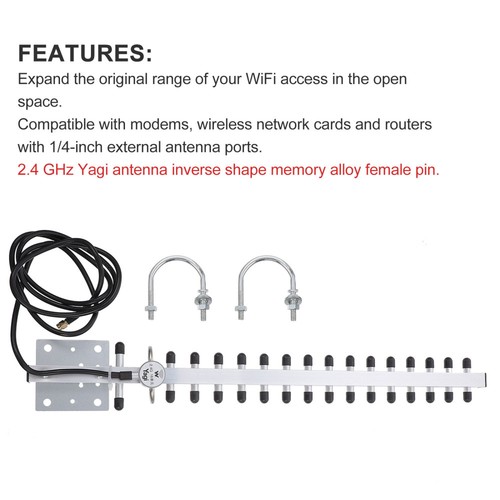 Outdoor 2.4G 25dBi Directional Network Accessory - 第 5/12 張圖片