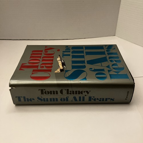 The Sum of All Fears by Tom Clancy 1991 Hardcover with Dust Jacket Good - Picture 6 of 9