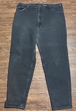 Vintage 80s Levis 550 Black Tab Jeans 42x32 Made In USA