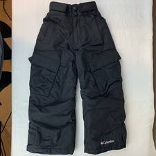 Columbia Pants Kids 4/5 Black Omni-Shield Outgrown Ski Insulated Winter