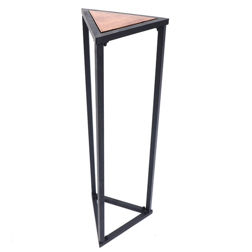 35.43 inches Tall Triangular Flower Pots Holder Metal Plant Stand For Balcony - Picture 12 of 12