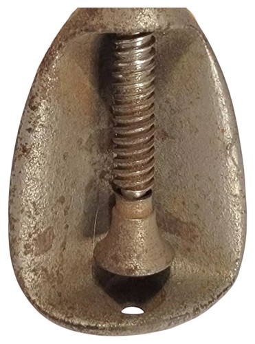 Cast Iron Nut Cracker Screw Type Shaped Clamp Tool Vintage Antique - Picture 4 of 6
