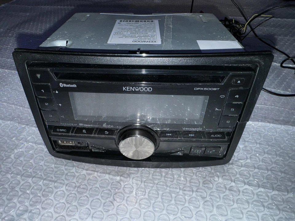 03-09 Nissan 350Z Kenwood DPX500BT Receiver MP3 USB CD Player w/t Remote & Wires - Image 3 of 4