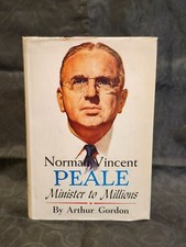 Norman Vincent Peale Minister to Millions by Arthur Gordon 1958 1st Ed/Print HC