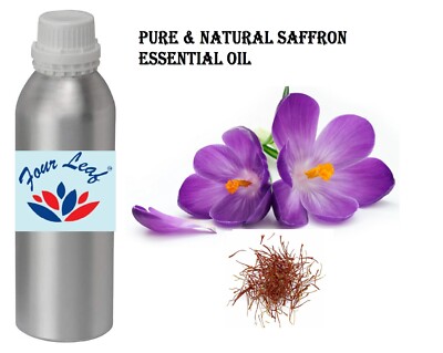  Saffron Essential Oil Pure Natural Therapeutic Aromatherapy