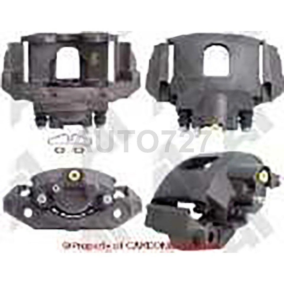 Pinza de freno de disco delantera izquierda y derecha Cardone Reman 2 piezas para 95 Plymouth Acclaim Foto 4 de 4
