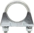 58mm U Clamp Exhaust Zinc Plated 1 x U Bolt Clamp 2.28"