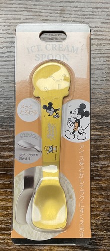 Cuchara de helado de aluminio Mickey Mouse Disney Japón Store, nueva, envío gratuito - Imagen 2 de 3