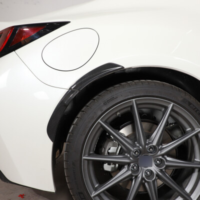 Carbon Rear Wheel Eyebrow Lip Fender Guard Protector Trim For Subaru BRZ 2022-23