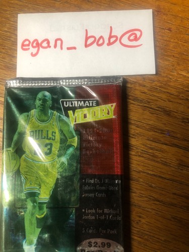 1999-2000 Upper Deck Ultimate Victory Basketball pack TONS of Jordans 25 yrs old - Picture 23 of 24