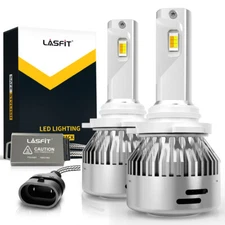 Switchback 9005 HB3 LED Headlight Bulbs High Beam White & Yellow Free Return