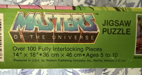 MASTERS OF THE UNIVERSE Fearless Foes HE MAN 100 Piece Golden 1984 NEW SEALED - Picture 5 of 7