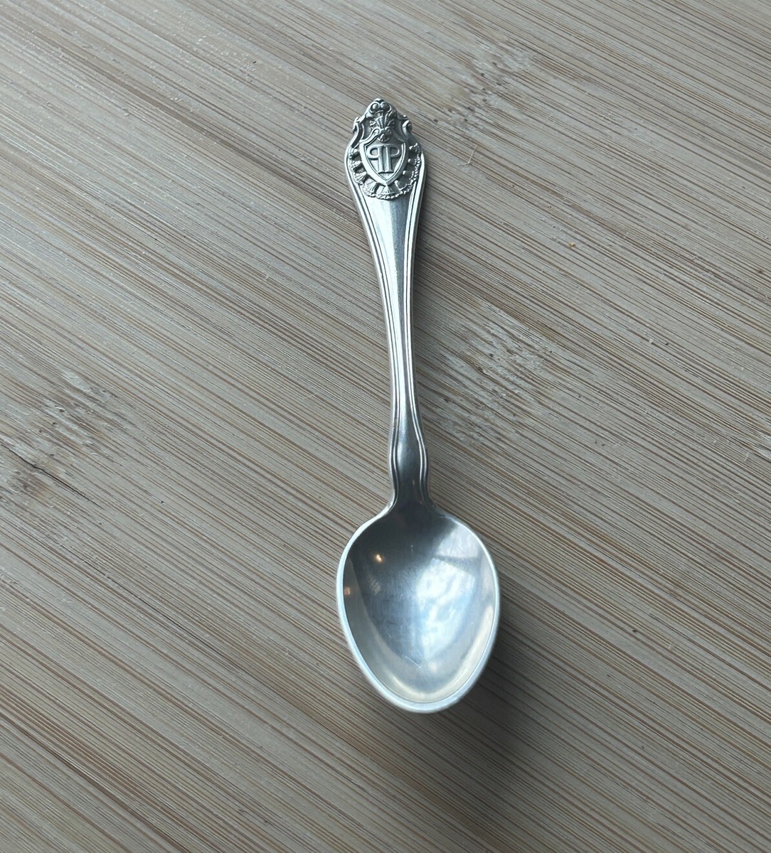 Antique 1910 Baby Spoon, EP Silver GORHAM, Marked G M Co 'Anchor