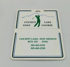 vtg - PGA Golf Bag Tag - COCHITI LAKE GOLF COURSE gc - Cochiti Lake NM