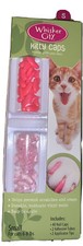Kitty Cat Nail Caps 40 PINK Glitter SMALL 6-8 lb Whisker City NIB Anti scratch