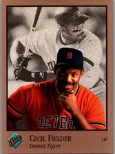 1992 Studio Baseball - #173 Cecil Fielder