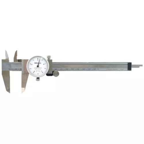 MITUTOYO 505-638 0-150MM DIAL CALIPER .05 GRAD 1-808-505638   *NEW OLD STOCK*