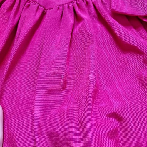 Jessica McClintock Gunne Sax Kids Bubblegum Barbie Pink White Lace Trim Dress - Picture 6 of 14