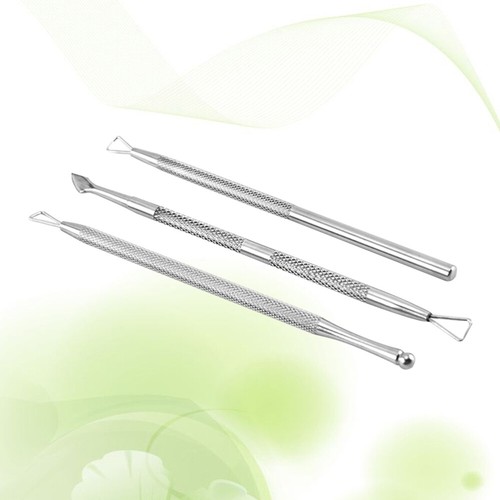 3 remises Pcs Ensemble Doutils De Manucure Dissolvant Tampon Lime À Ongles