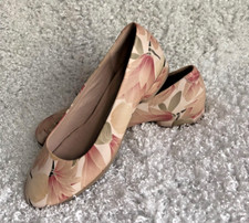 Ecco Anine Leather Floral Print Ballerina Shoes Women  s Size 37 EU/ 6 US
