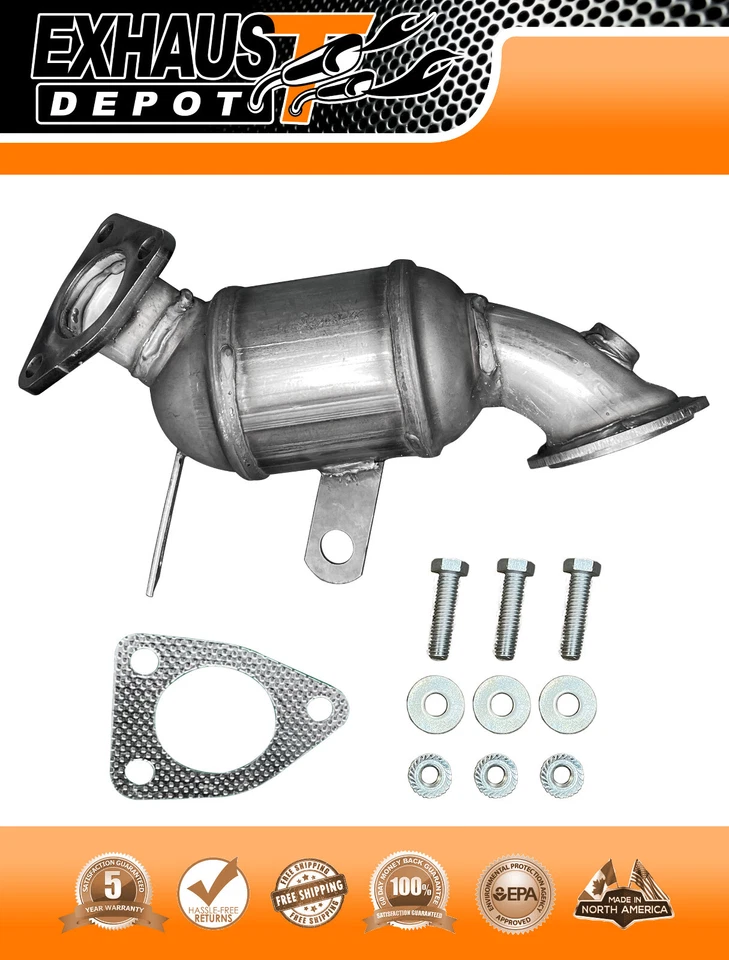 Convertidor catalítico para Chevrolet Trax 2015-2016 banco 1,4 L 1 delantero Foto 4 de 4