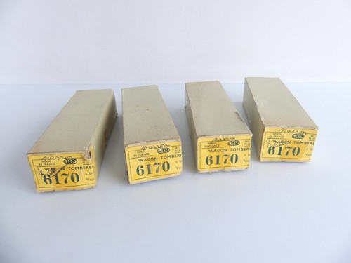 5 Boîtes Vides JEP HO - Wagons Divers - Modélisme Ferroviaire - Carton D'origine