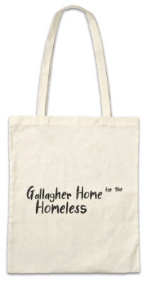 Gallagher Home For The Homless Stofftasche Einkaufstasche Frank Shameless Symbol