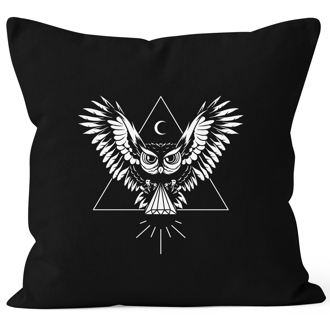 Киссенбезуг Eule Kissen-Hlle Deko-Киссен 40x40 Баумволле Аутига 3590₽