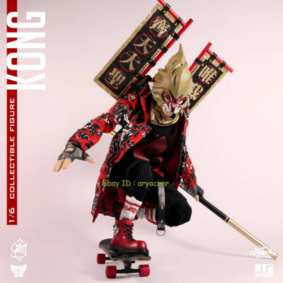 J.T Studio STREET MASK – KONG 可動フィギュア JT STUDIO Street Mask Series Kong Monkey King 1/6 Special Action