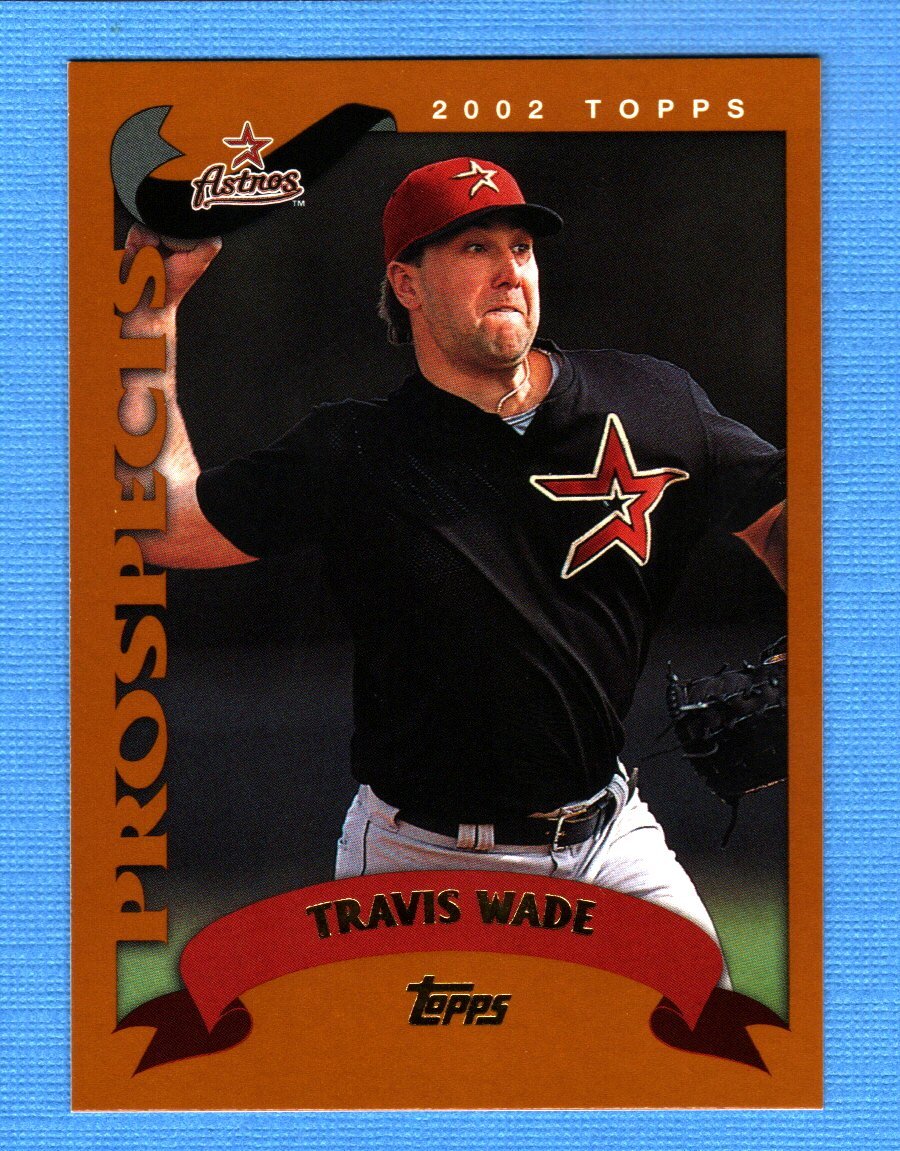 2002 Topps #320 Travis Wade Prospect Astros