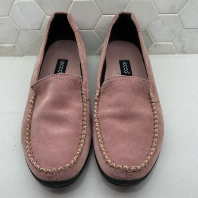 Ecco moc suede slip on loafer- Size eu37 US