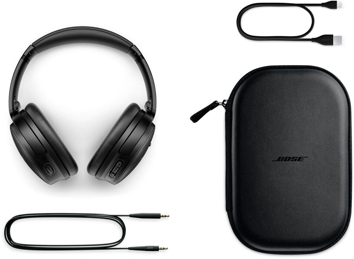 Bose QuietComfort SE Wireless Around Ear Headphones - Black Bose QuietComfort SE Wireless Around Ear Headphones - Black