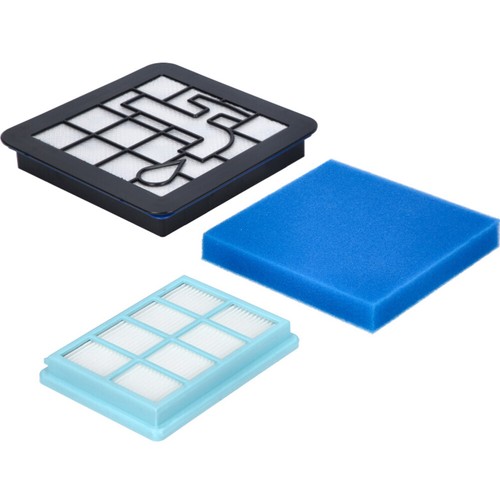 FilterSet Ersatzfilter 3tlg für Philips PowerPro Compact und Active