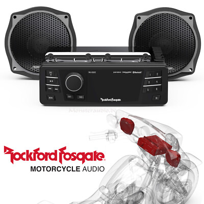 Rockford Fosgate HD9813SG-STAGE1 für Harley Davidson Street Glide Bat Wing ab 06